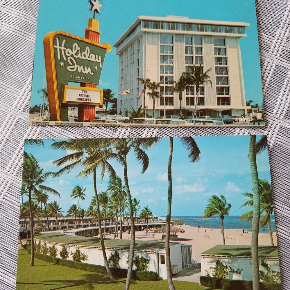 Vintage Florida Hotel Postcards (2)